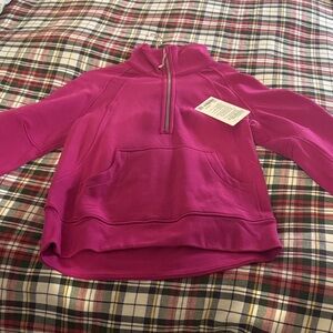 Lululemon Scuba oversized half zip